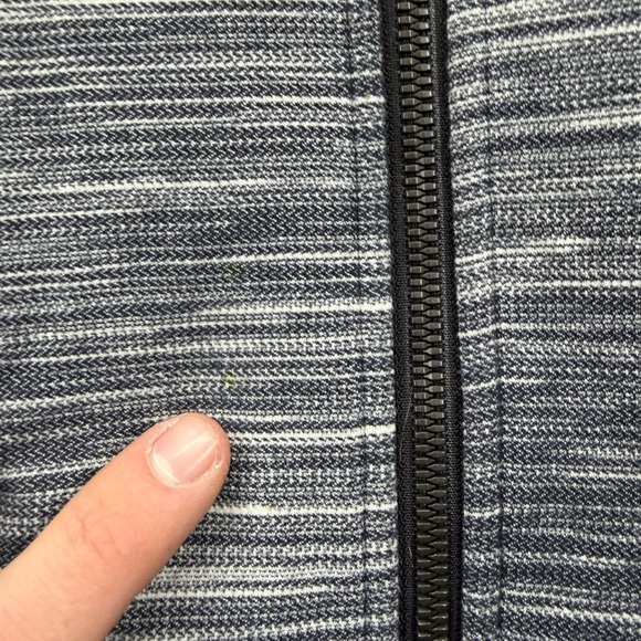 Lululemon Define Jacket Hooded Grey Space Dye Full Zip Activewear Size 8 - Picture 9 of 10